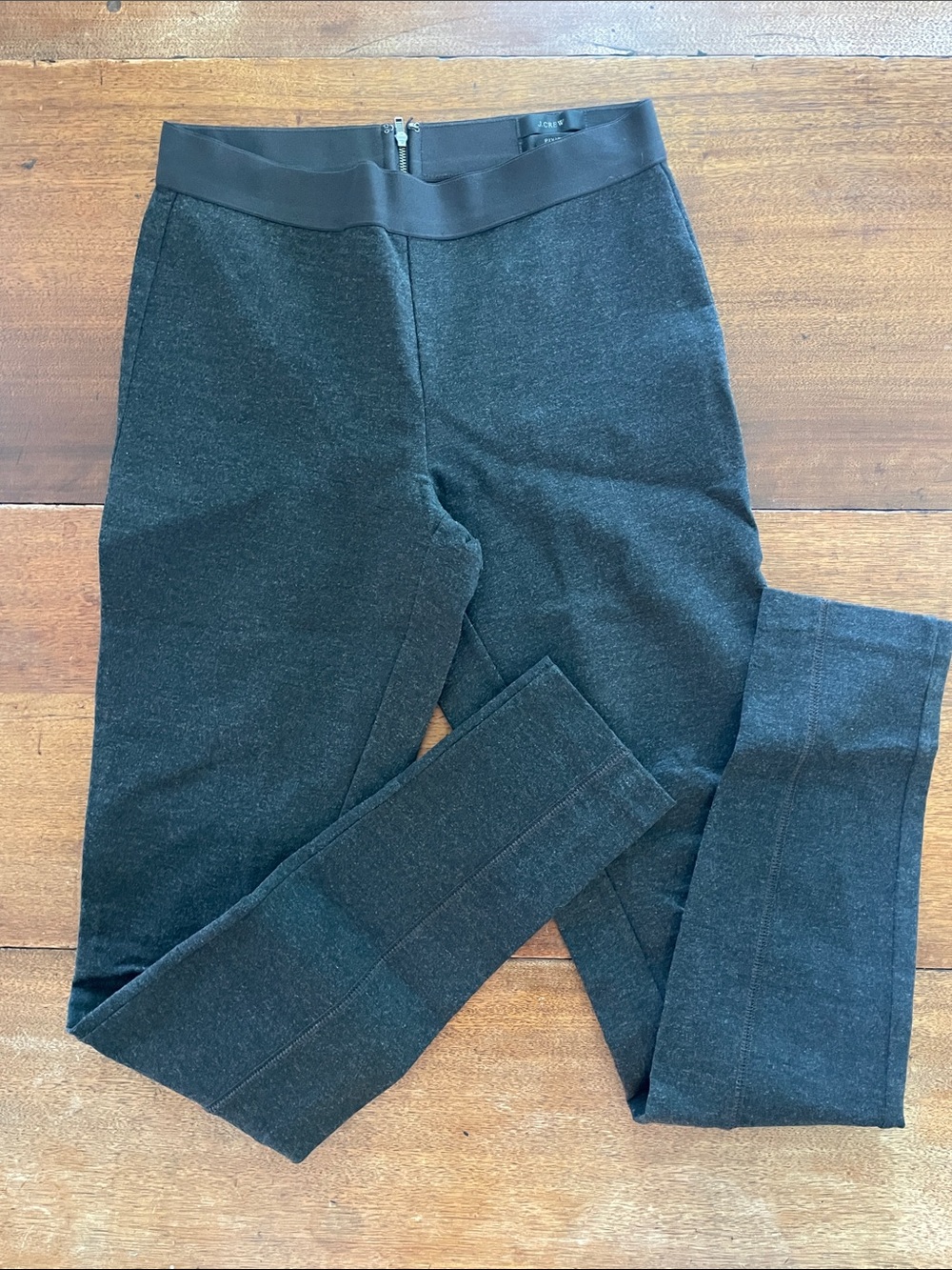 J. Crew Black Stretch Ponte Pixie 6T pants